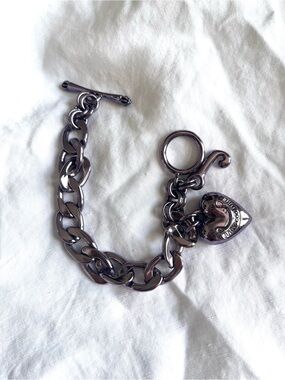 Rare Juicy Y2K Purple Charm Bracelet.